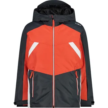 Dívčí bunda CMP Anthrazit/ Orange 6247793 98