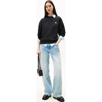 Dámská mikina Mikina TOMMY JEANS Schwarz 524366 L