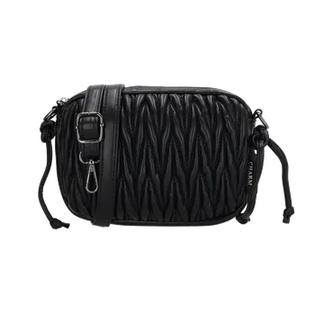 Dámská crossbody kabelka Charm London West End - černá - 15x20 cm