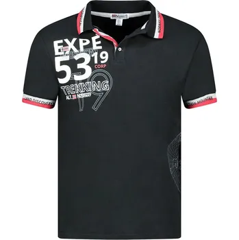Pánské tričko Tričko Geographical Norway Schwarz 573943 S