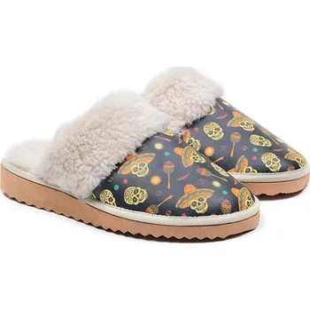 Dámské pantofle Goby Schwarz/ Bunt 6888094 36