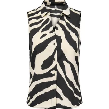 ONLY Schwarz/ Beige 7480931 L