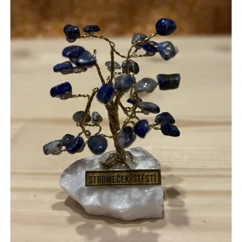Drahý kámen Stromeček štěstí Sodalit 5,5 cm