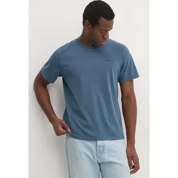 Oblečení a móda Pepe Jeans Pánské tričko JACKO Barva: modrá, Velikost: XXL