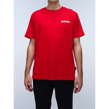 Pánské tričko Tričko Napapijri Rot 8253654 XS