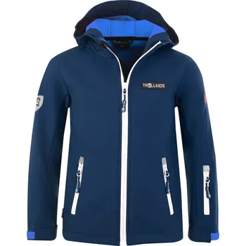 Dívčí bunda Trollkids Dunkelblau 4057459 164