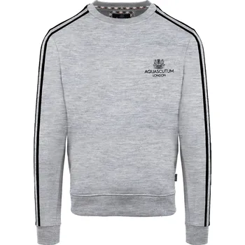 Pánská mikina Mikina Aquascutum Grey 1217596 Small