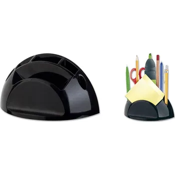 Stojánek na tužky a bločky Smart, černá