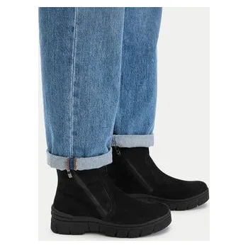 Dámské kozačky Polokozačky Caprice 9-26437-41 Černá 41