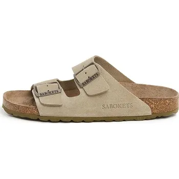 Dámské žabky SABOKETS Khaki 8300165 36