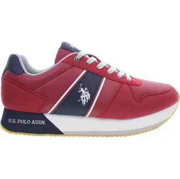 Pánská móda Tenisky U.S. Polo Assn. Rot/ Dunkelblau 5767849 42