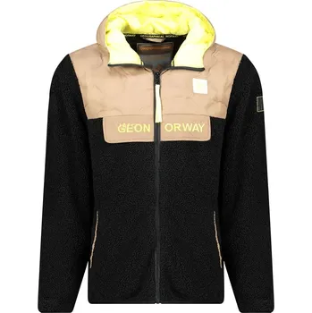 Pánská větrovka Bunda Geographical Norway Schwarz/ Beige 4986929 L