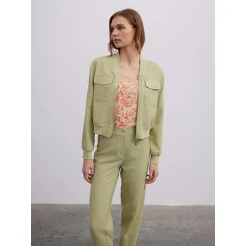 Dámská vesta Bunda BGN Hellgrün 9494403 40