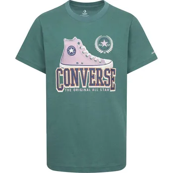 Oblečení a móda Tričko Converse Dunkelgrün 9596938 140