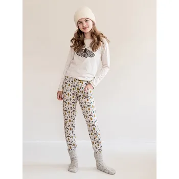 Dívčí spodní prádlo Claesens Beige/ Bunt 7106153 140