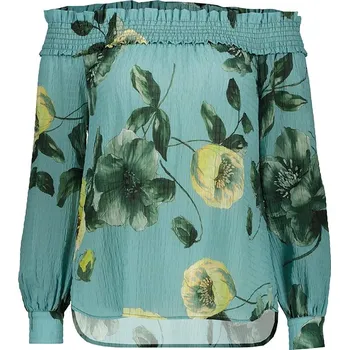 Dámské tričko Pinko Türkis/ Gelb 6374958 34