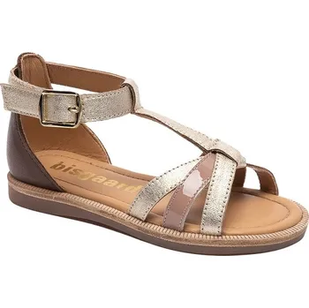Dívčí sandály bisgaard Gold/ Braun 422021 35