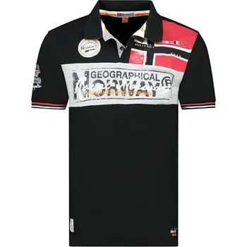 Chlapecké tričko Tričko Geographical Norway Schwarz 811569 128