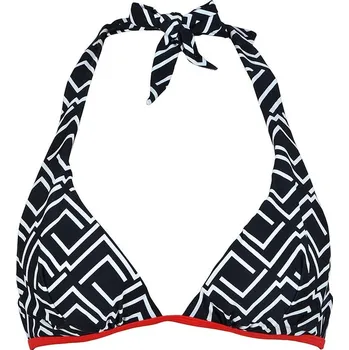 Dámské oblečení Plavky Naturana Schwarz/ Weiß/ Rot 1949232 42