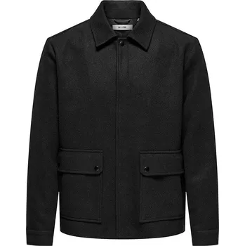 Pánská větrovka Bunda ONLY & SONS Schwarz 8203875 L