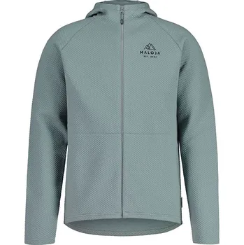 Pánská mikina Mikina Maloja Grün/ Grau 123244 XL