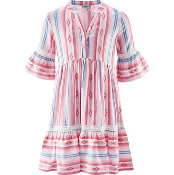 Dívčí šaty happy girls by Eisend Rosa/ Weiß/ Blau 6639880 116