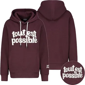 Dámská mikina Mikina Eight2Nine Bordeaux 2628420 XXL