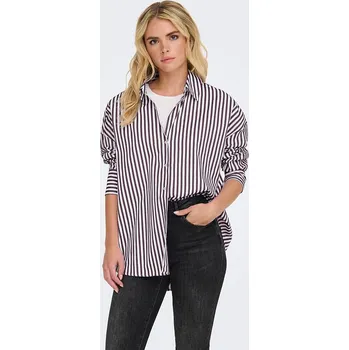 Dámská móda Košile JDY Braun/Weiß 3625918 S
