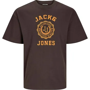 Chlapecké tričko Tričko JACK & JONES Junior Braun 4867285 176
