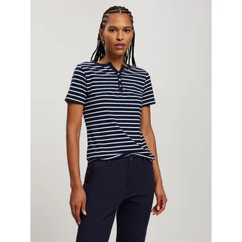 Tričko Cross Jeans Dunkelblau/ Weiß 6405710 M