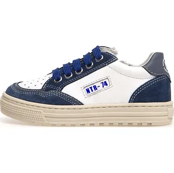 Dívčí tenisky Boty Naturino Weiß/ Dunkelblau 3414938 33