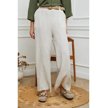 Dámské kalhoty Joséfine Creme 201117 XXL