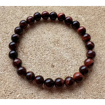 Náramek Náramek - Býčí oko pánský kuličky 8 mm