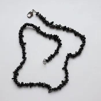 Náhrdelník Náhrdelník - Turmalín černý sekaný 45 cm NS24