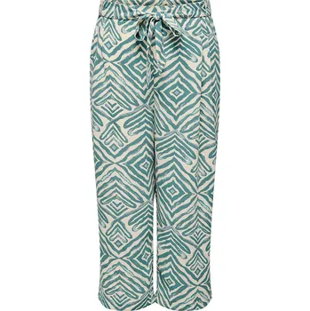 Dámské kalhoty ONLY Carmakoma Türkis 3186593 42