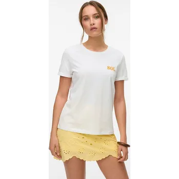 Dámská móda Tričko Vero Moda Weiß 8824815 S