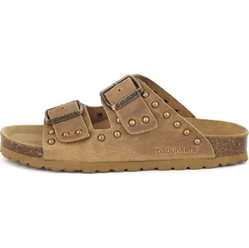 Dámské žabky BABUNKERS Family Hellbraun 141521 42