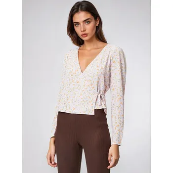 Dámské tričko Monki Creme 5501752 38