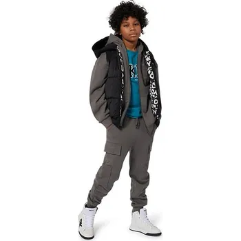 Chlapecká bunda DKNY Schwarz/ Weiß 7007302 164