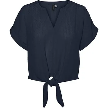 Dámská móda Tričko Vero Moda Dunkelblau 2538643 XS