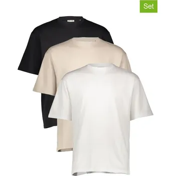 Tričko ONLY & SONS Weiß/ Creme/ Schwarz 9459740 XL