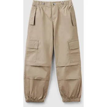 Dívčí džíny Benetton Khaki 8745422 122