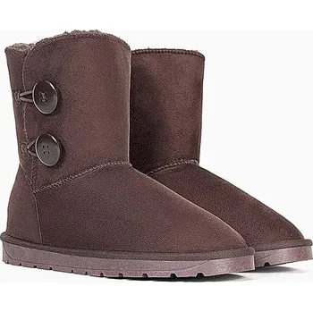 Dámské kozačky Boty ISLAND BOOT Dunkelbraun 6884914 38