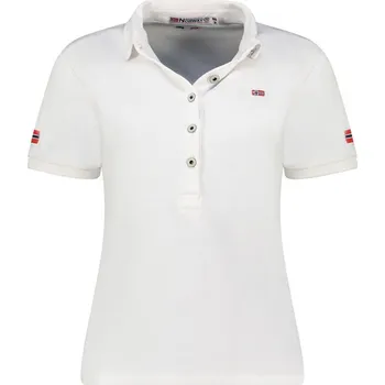 Dámské tričko Tričko Geographical Norway Weiß 5254472 L