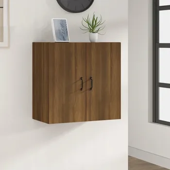 Komoda Nástěnná skříňka, hnědý dub, 60x31x60 cm