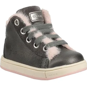 Dívčí kozačky Geox Braun 889939 21