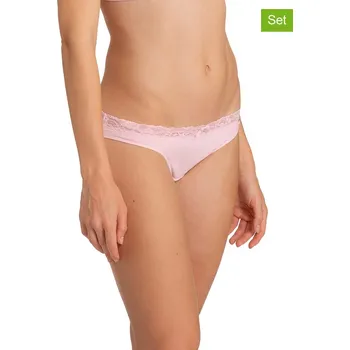 Dámské oblečení Kalhotky Dorina Beige/ Anthrazit/ Rosa 7396370 L