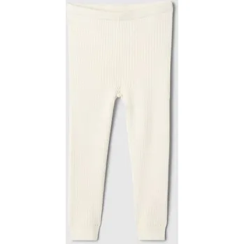 Dívčí legíny GAP Creme 9852415 110