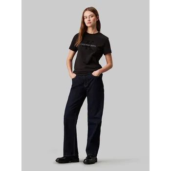 Dámské tričko Tričko CALVIN KLEIN JEANS Schwarz 8386183 XL