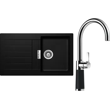 Kuchyňský dřez Set Schock S1-6 (dřez Signus D-100 Magma + baterie SC-520 Magma)